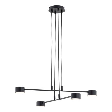 Suspension filaire MODUS 4xGX53/12W/230V noir