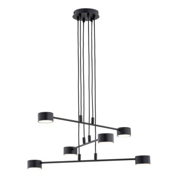 Suspension filaire MODUS 6xGX53/12W/230V noir