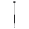 Suspension filaire MOSAIC 1xG9/12W/230V noire/chrome