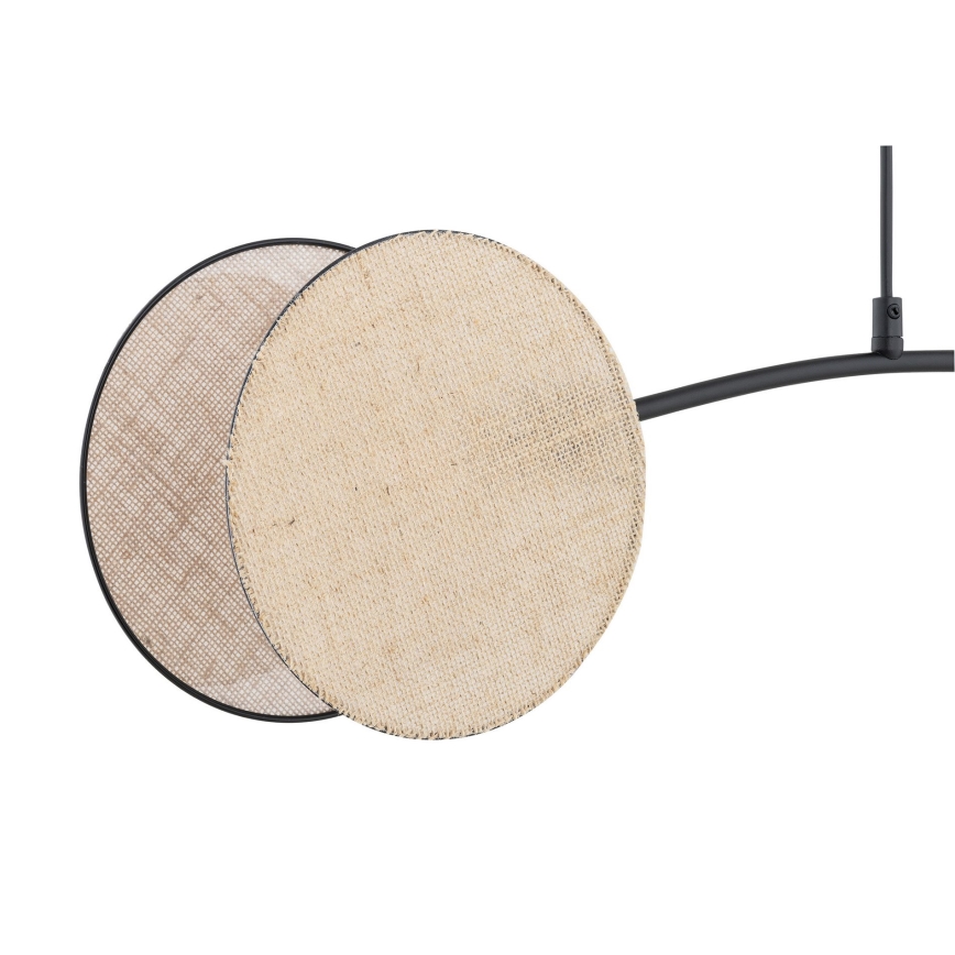 Suspension filaire MOTIF 2xE27/15W/230V beige