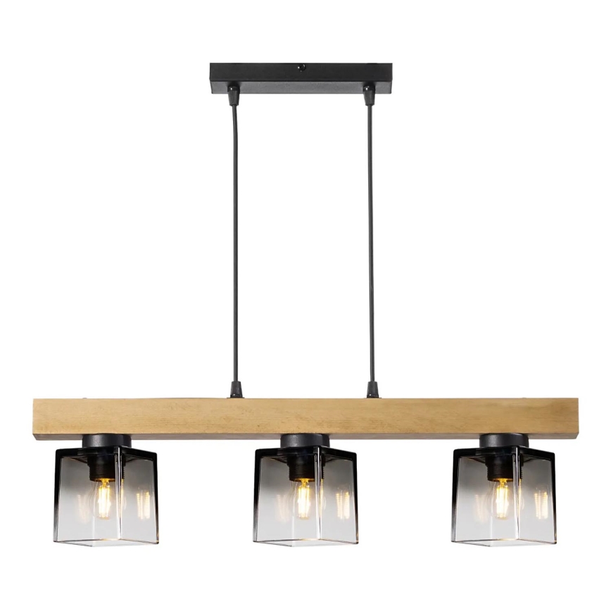 Suspension filaire RUSTIC RADIANCE 3xE27/60W/230V