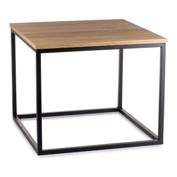 Table basse KVADRATO 50x61 cm noir