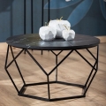 Table basse MARMUR 40x70 cm noire