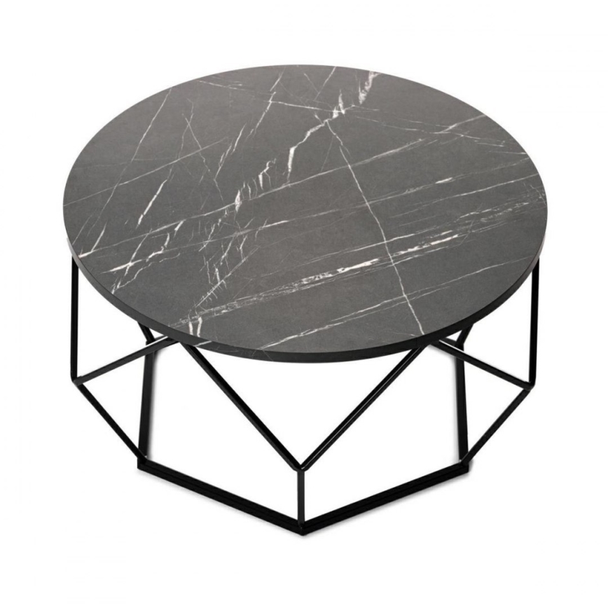 Table basse MARMUR 40x70 cm noire