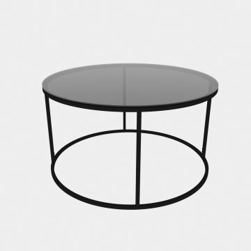 Table basse STARTIS 60x45 cm noir