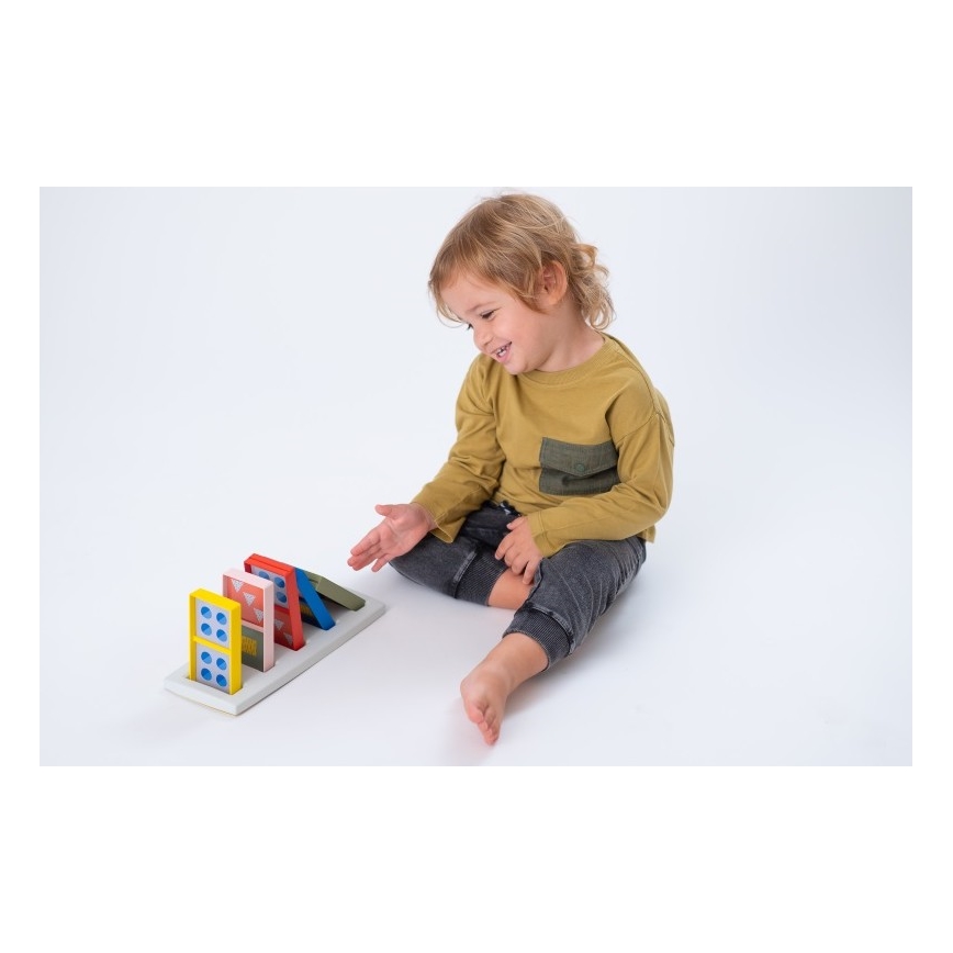 Taf Toys - Dominos enfants 4en1 animaux