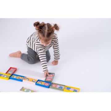 Taf Toys - Dominos enfants 4en1 animaux