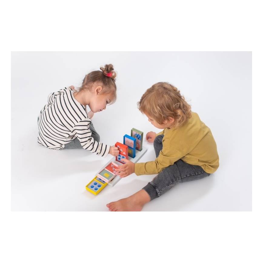 Taf Toys - Dominos enfants 4en1 animaux