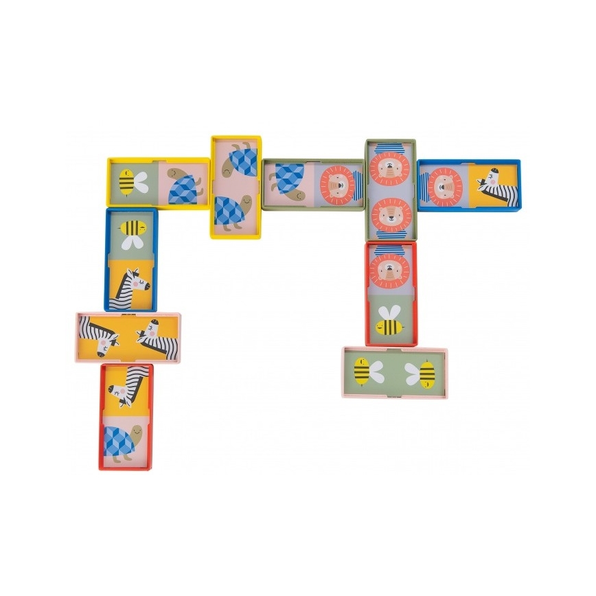 Taf Toys - Dominos enfants 4en1 animaux