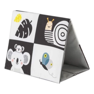 Taf Toys - Livre textile pour enfant avec miroir noir