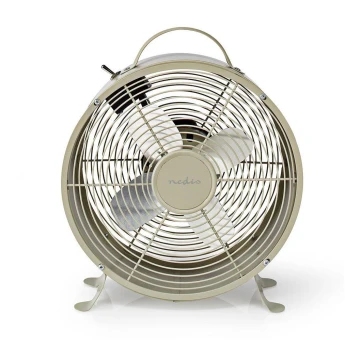 Tafelventilator RETRO 20W/230V grijs ø25 cm