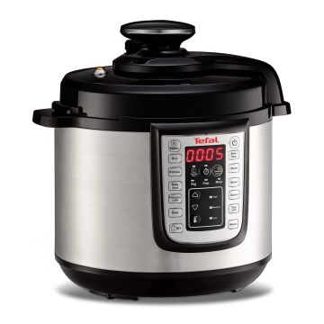 Tefal - Autocuiseur électrique multifonction ALL IN ONE POT 1100W/230V chrome mat/noir