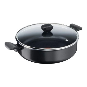 Tefal - Casserole basse avec couvercle  SIMPLY CLEAN 28 cm