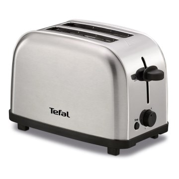 Tefal - Grille-pain à deux compartiments ULTRA MINI 700W/230V chrome