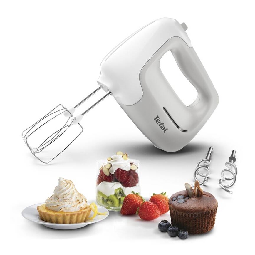 Tefal - Handmixer PREP'MIX+ 450W/230V grijs/wit