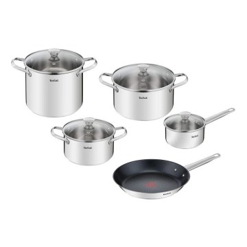 Tefal - Set kookgerei 9 st. COOK EAT roestvrij