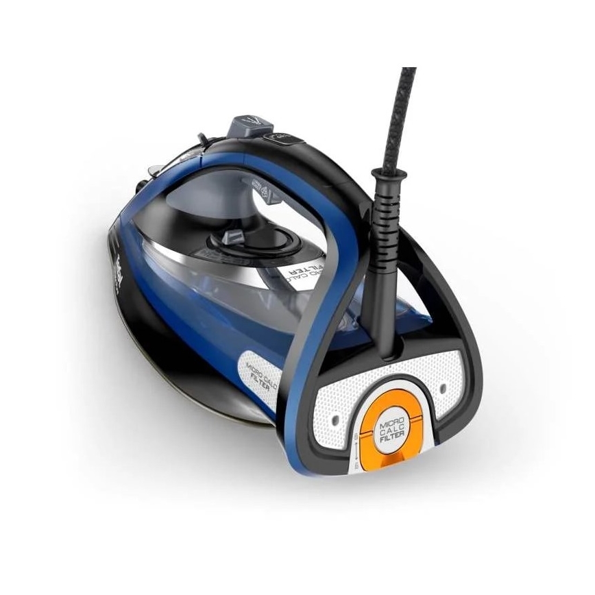 Tefal - Stoomstrijkijzer ULTIMATE PURE 3200W/230V blauw