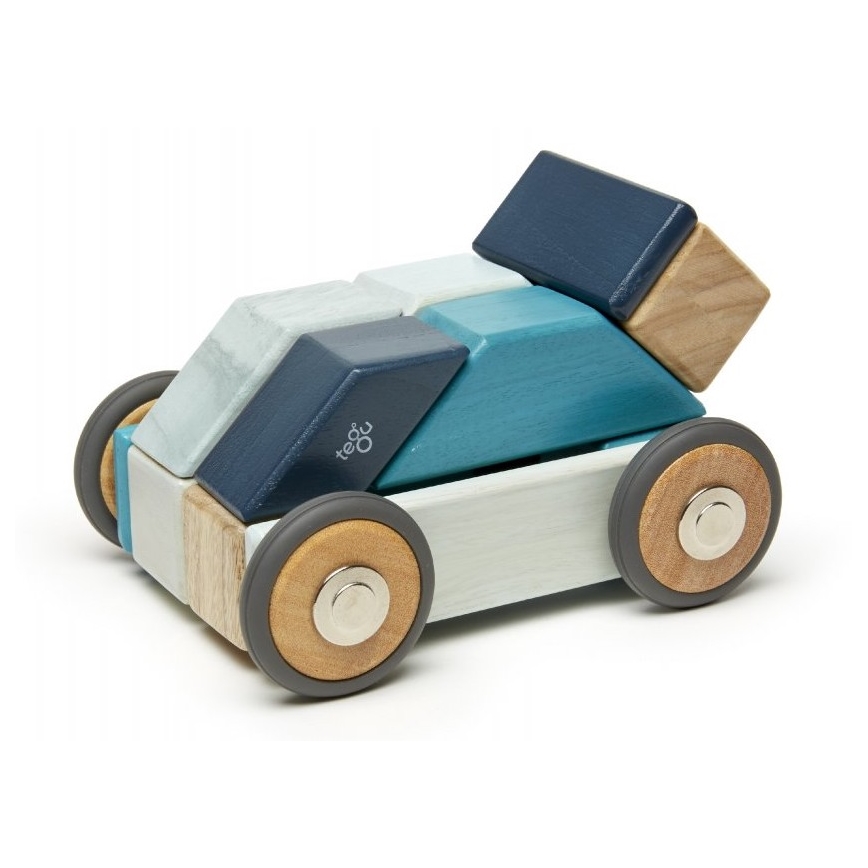 TEGU - Magnetische bouwset Blue 42 st.