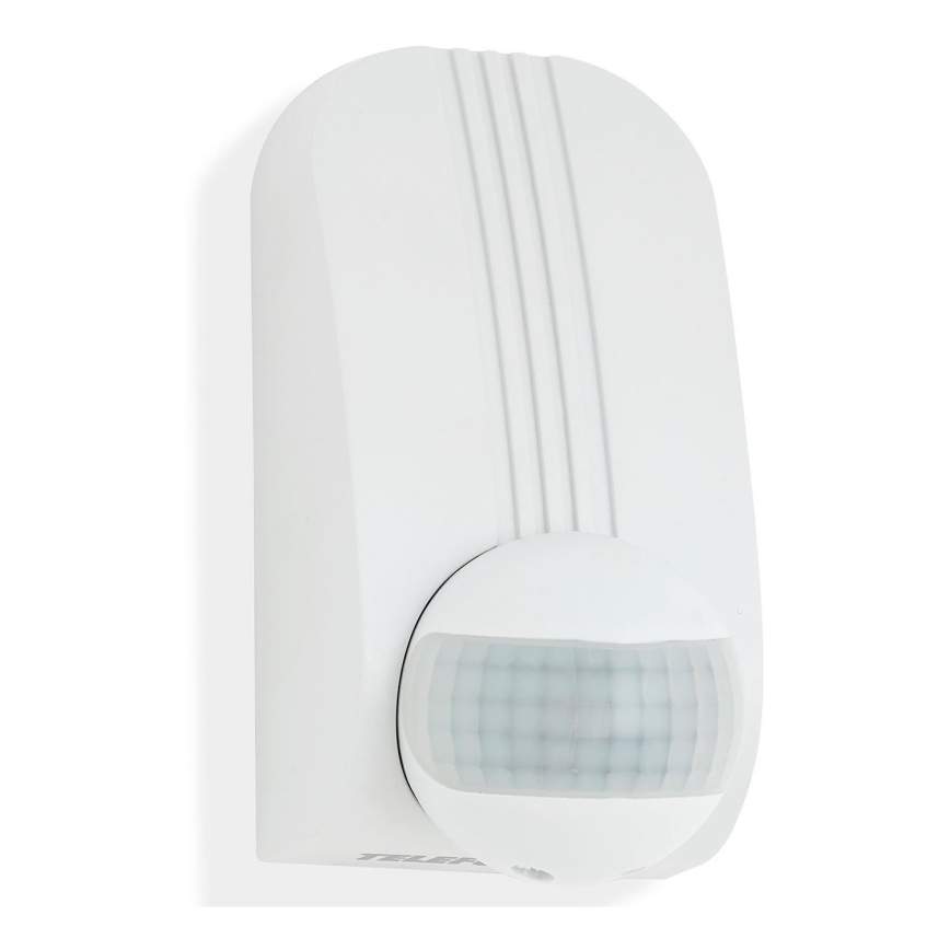 Telefunken 306506TF - Bewegingssensor voor buiten 180° IP44 wit