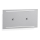 Telefunken 307804TF - Applique murale LED extérieure 2xLED/3,5W/230V IP44 argent