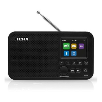 TESLA Electronics - Radio DAB + FM 5W/1800 mAh noir