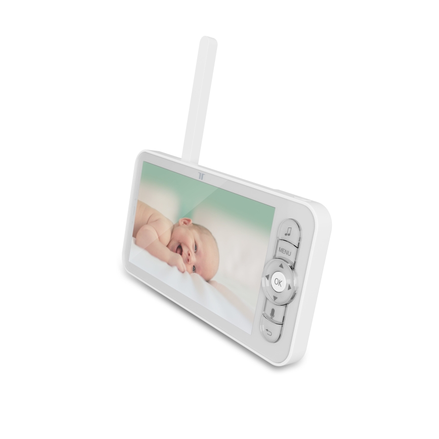 TESLA Smart - Babyphone connecté et rechargeable 3000 mAh Wi-Fi