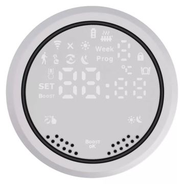 Tête thermostatique connectée avec écran LCD GoSmart M30x1,5 2xAA/1,5V Tuya