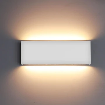 Top Light - Applique murale LED extérieure OBLIGO LED/12W/230V IP65 blanc