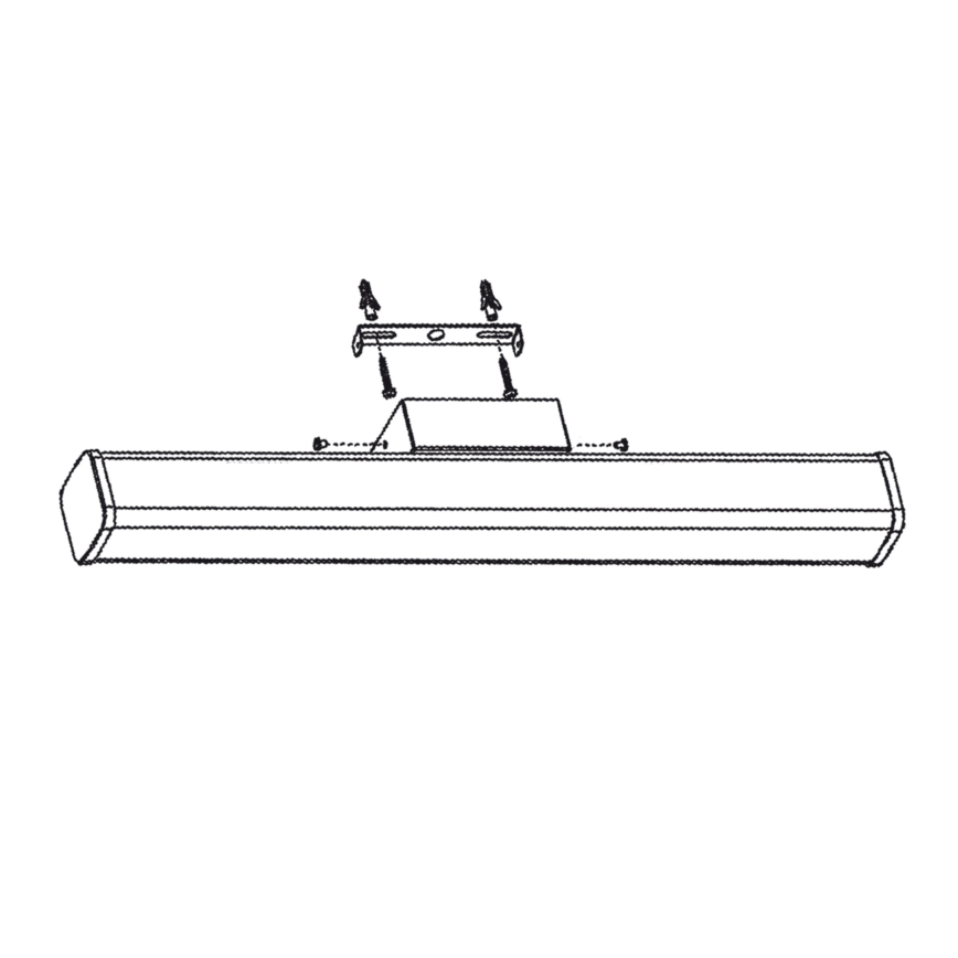 Top Light - LED Badkamer spiegelverlichting MADEIRA LED/15W/230V 60 cm IP44