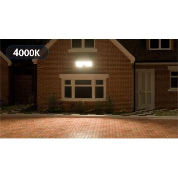 Top Light - LED Solar wall Schijnwerper met sensor HELEON PRO LED/8W/3,7V IP65 4000K