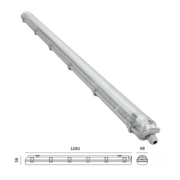 Tube fluorescent industriel LED T8 1xG13/18W/230V 4000K IP65 128 cm