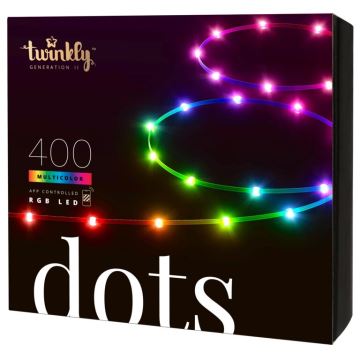 Twinkly - LED RGB Buiten dimbaar strip DOTS 400xLED 20 m IP44 Wi-Fi