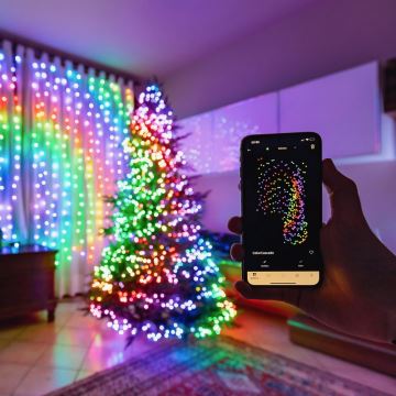 Twinkly - LED RGB Dimbaar buitenshuis Kerst lichtsnoer STRINGS 100xLED 11,5m IP44 Wi-Fi