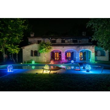 Twinkly - LED RGB Dimbaar buitenshuis Kerst lichtsnoer STRINGS 100xLED 11,5m IP44 Wi-Fi