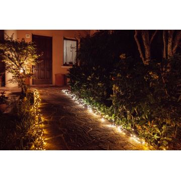 Twinkly - LED Dimbaar buitenshuis Kerst lichtsnoer STRINGS 250xLED 23,5m IP44 Wi-Fi