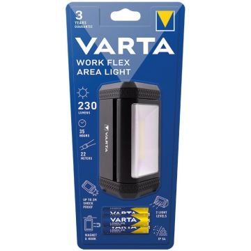 Varta 17648101421 - LED Draagbare zaklamp WORK FLEX AREA LIGHT LED/3xAA IP54