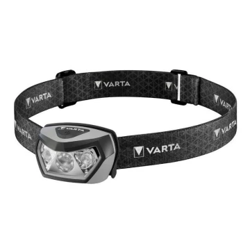 Varta 18650101401 - Lampe frontale LED à intensité variable rechargeable OUTDOOR SPORTS LED/5V 1800mAh IPX7