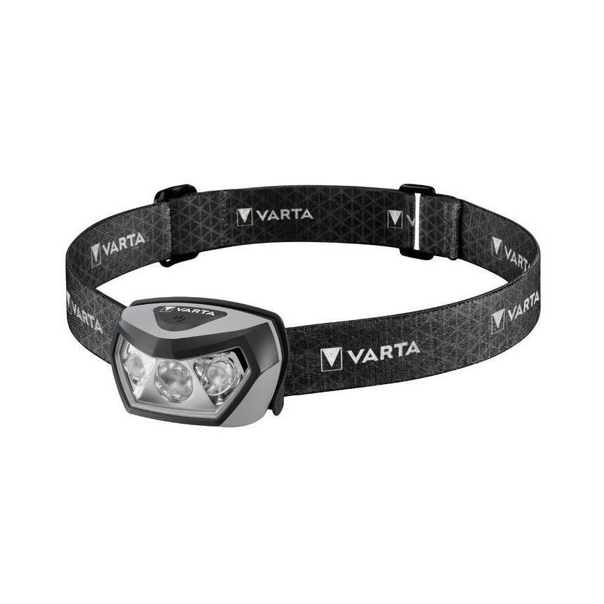 Varta 18650101401 - Lampe frontale LED à intensité variable rechargeable OUTDOOR SPORTS LED/5V 1800mAh IPX7