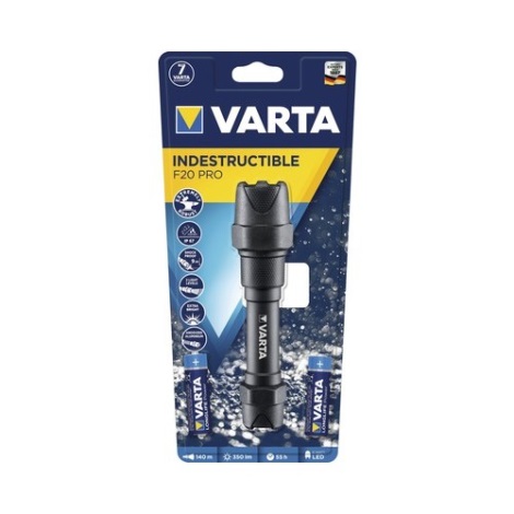 innovatie Elektropositief lekken Varta 18711101421 - LED Zaklamp ONVERWOESTBAAR LED/1W/2xAA | Lumimania
