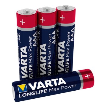 Varta 4703101404-4 stuks Alkaline batterijen LONGLIFE AAA 1,5V