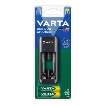 Varta 57651201421 - Batterij oplader 2xAA/AAA 800mAh 5V