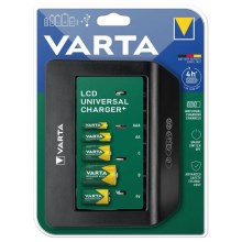 Varta 57688101401 - LCD Universal batterij charger 230V
