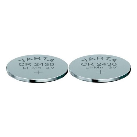 Varta 6430101402 - 2 piles bouton au lithium ELECTRONICS CR2430 3V