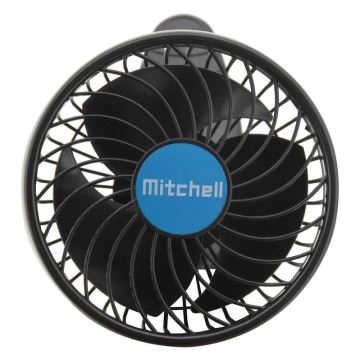 Ventilateur avec pince USB 4W/5V noir