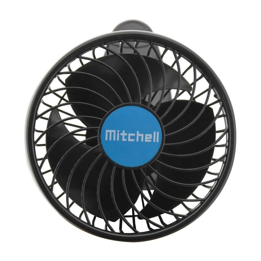 Ventilateur avec pince USB 4W/5V noir