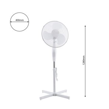 Ventilateur sur pied STANDING 128 cm 45W