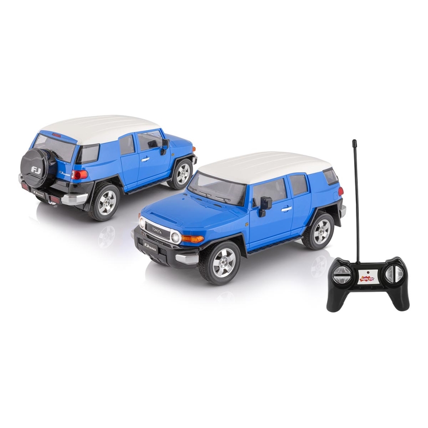 Voiture téléguidée FJ Cruiser bleue