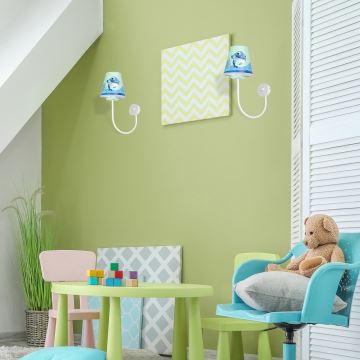 Wand Lamp voor Kinderen DOLPHIN 1xE14/40W/230V