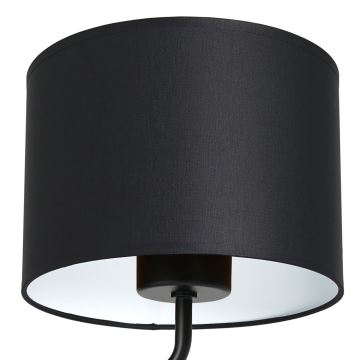 Wandlamp ARDEN 1xE27/60W/230V zwart/wit