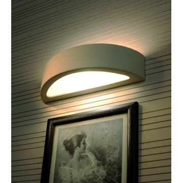 Wandlamp ATENA 1xE27/60W/230V wit